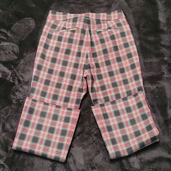 J. Crew plaid Hayden crop flare pants-4P - Picture 3 of 3